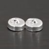 Melody Round Disc Magnetic Clasp - shiny shown on dark background
