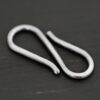Simon S Clasp - oxidized shown on dark background