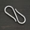 Simon S Clasp - oxidized shown on dark background