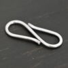 Simon S Clasp - shiny shown on dark background