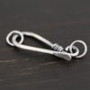 Hannah Clasp - oxidized shown on dark background