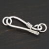 Hannah Clasp - shiny shown on dark background