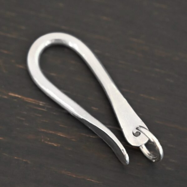 Harrison Hook Clasp - shiny shown on dark background