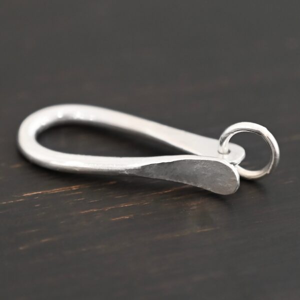 Harrison Hook Clasp - shiny shown on dark background