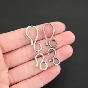 Sterling Silver Hook Clasp – Hendrix