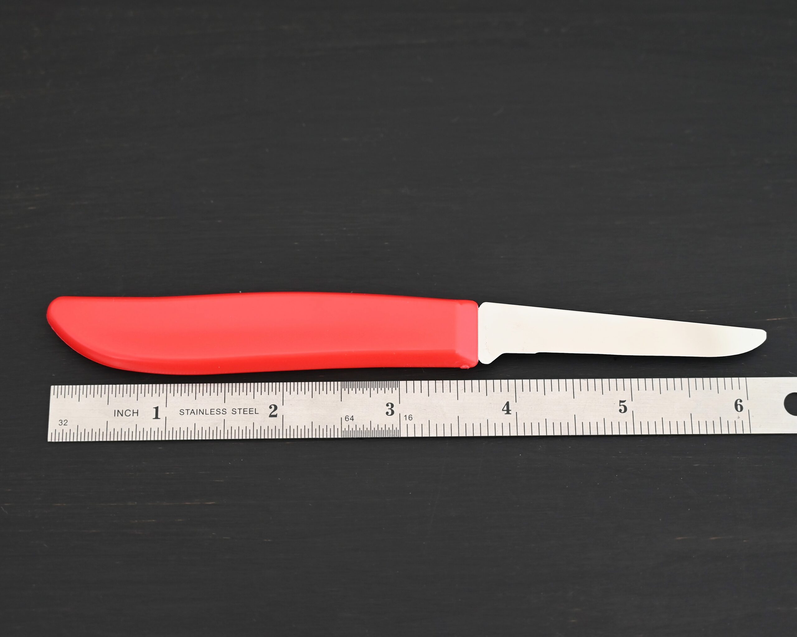 Pairing Knife Pairing Knife shown by ruler