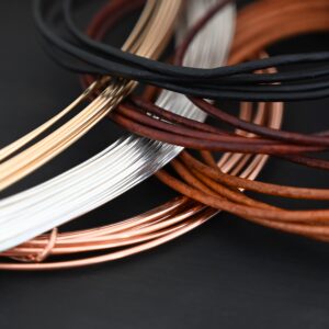 Wire, Solder, & Leather Cord