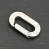 Perry Stainless Oval Clasp shown on dark background