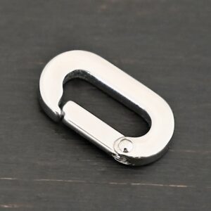 Stainless Steel Oval Push Clasp – Perry
