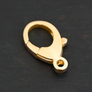 14k Gold Plated Lobster Claw Clasp – Lily
