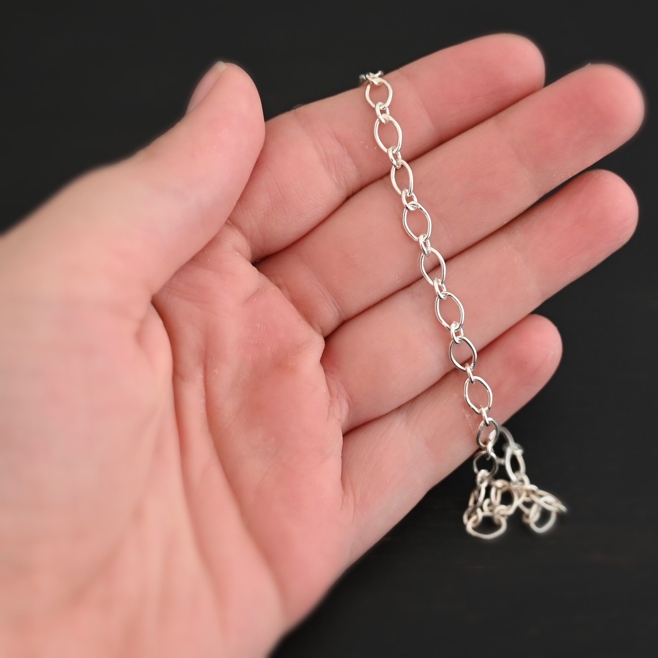 Allie Chain shiny shown in hand