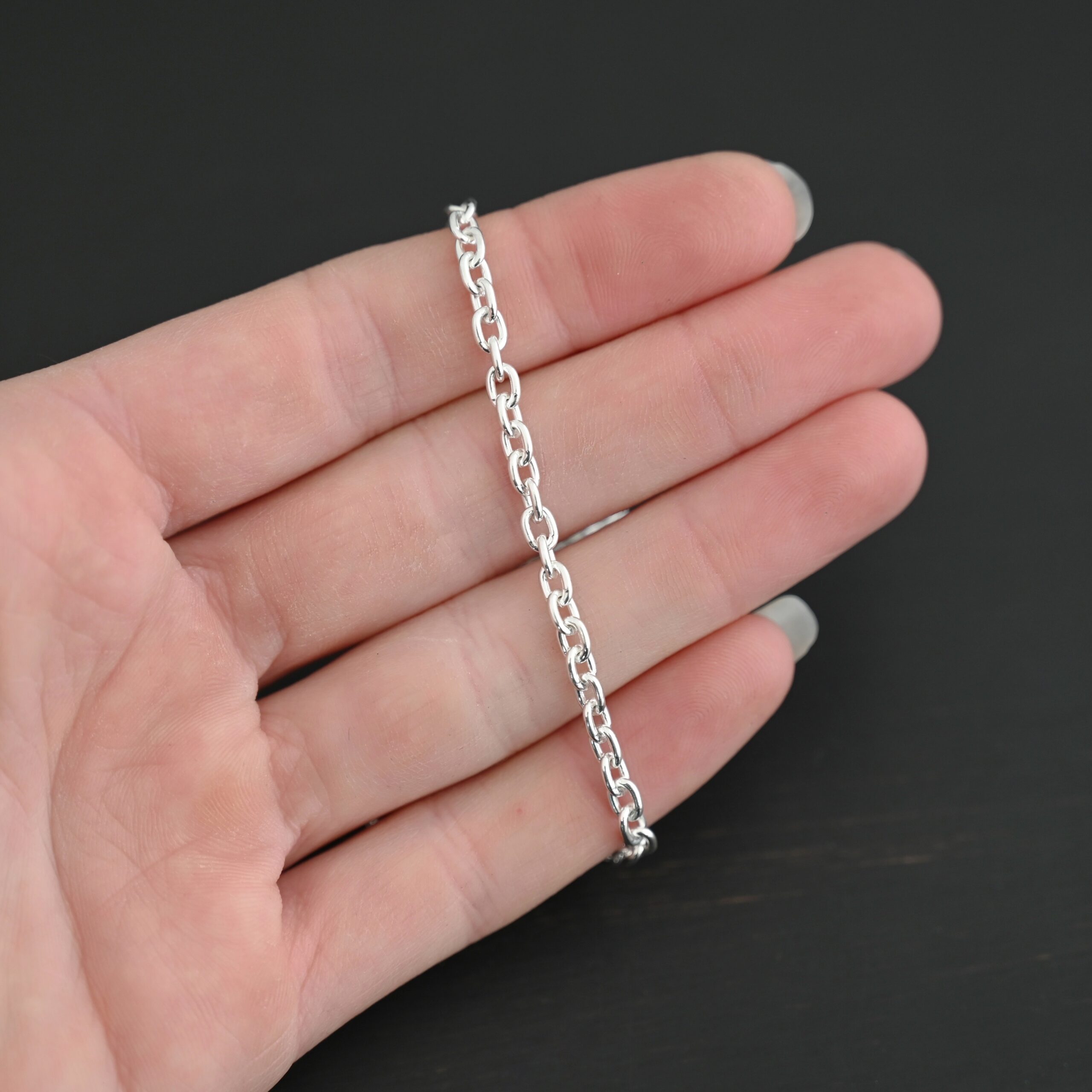 Lauren Chain shiny shown in hand