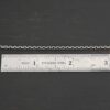 Savannah Chain oxidized shown by ruler