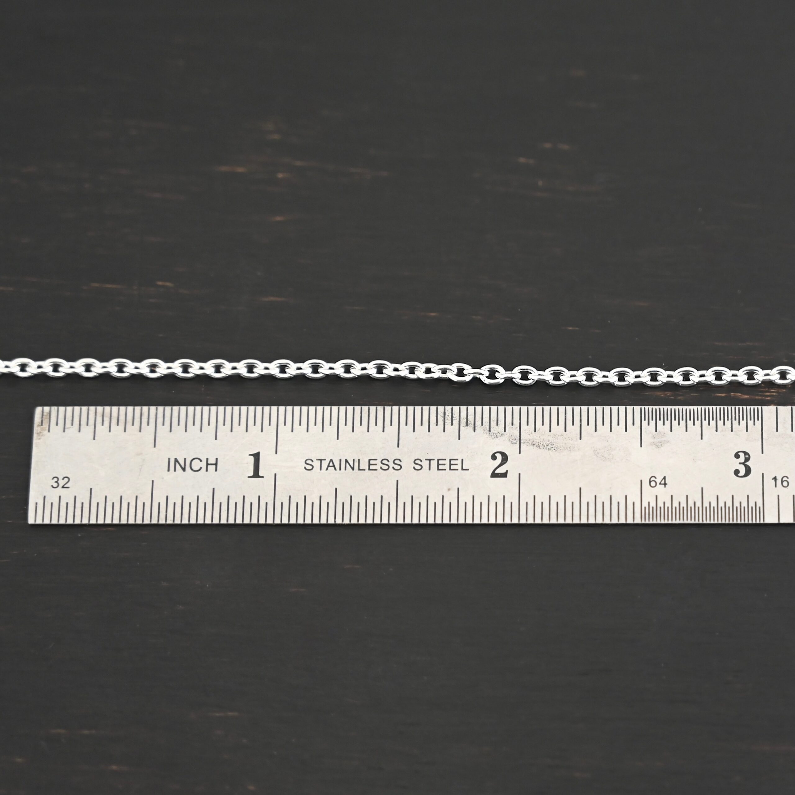 Savannah Chain shiny shown by ruler