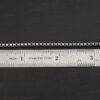 Sterling Silver Briggs Box Chain - oxidized shown by ruler