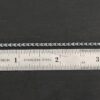 Sterling Silver Scarlett - oxidized shown by ruler