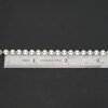 Gypsy Coin Chain - Shiny Sterling silver shown by ruler