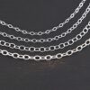 Oval Extension - shiny all four sizes shown on dark background