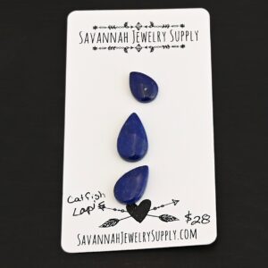 Lapis Cabochon Parcel- Catfish