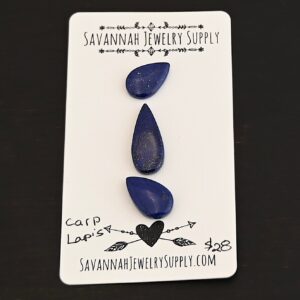Lapis Cabochon Parcel- Carp