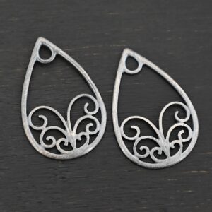 Sterling Silver Teardrop – Tiana