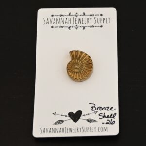 Bronze Shell Cabochon