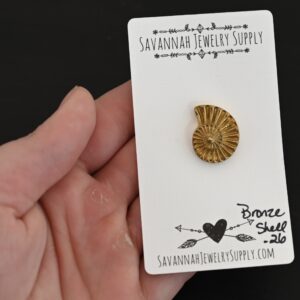 Bronze Shell Cabochon