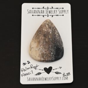 Palm Root Fossil Cabochon #2