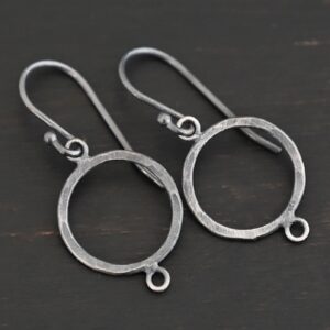 Sterling Silver Circle Chandelier Earring – Taylor