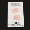 The Jungle Book Rose Cut Rose Quartz Cabochon Parcel shown on business card