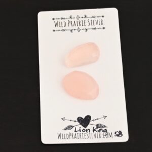Rose Cut Pink Quartz Cabochon Parcel – Lion King