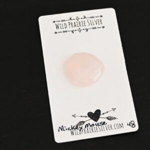 Rose Cut Pink Quartz Cabochon Parcel – Mickey Mouse