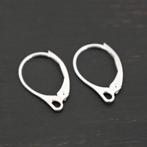 Sterling Silver Leverback Ear Wires – Winter