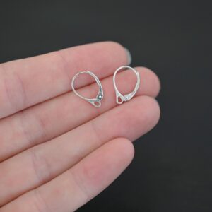 Sterling Silver Leverback Ear Wires – Winter