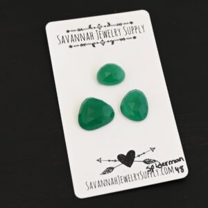 Rose Cut Green Onyx Cabochon Parcel – Spiderman