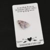 Snow Victoria Cabochon shown on business card