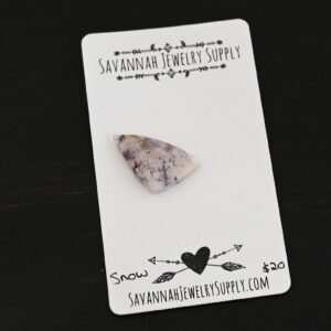 Victoria Stone Cabochon – Snow