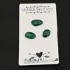 Mississippi Malachite Cabochon Parcel shown on business card