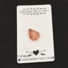 Hip Hop Lodalite Cabochon Parcel shown on business card