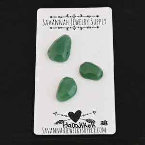 Rose Cut Adventurine Cabochons – Habakkuk