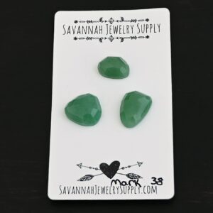 Rose Cut Adventurine Cabochons – Mark