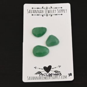 Rose Cut Adventurine Cabochons – Philippians