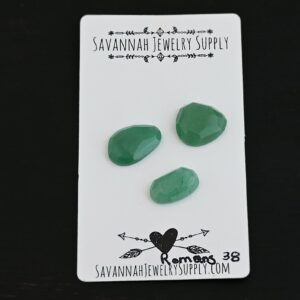 Rose Cut Adventurine Cabochons – Romans