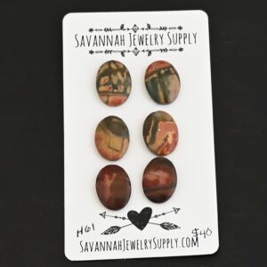 Cherry Creek Jasper Cabochon Parcel – H61