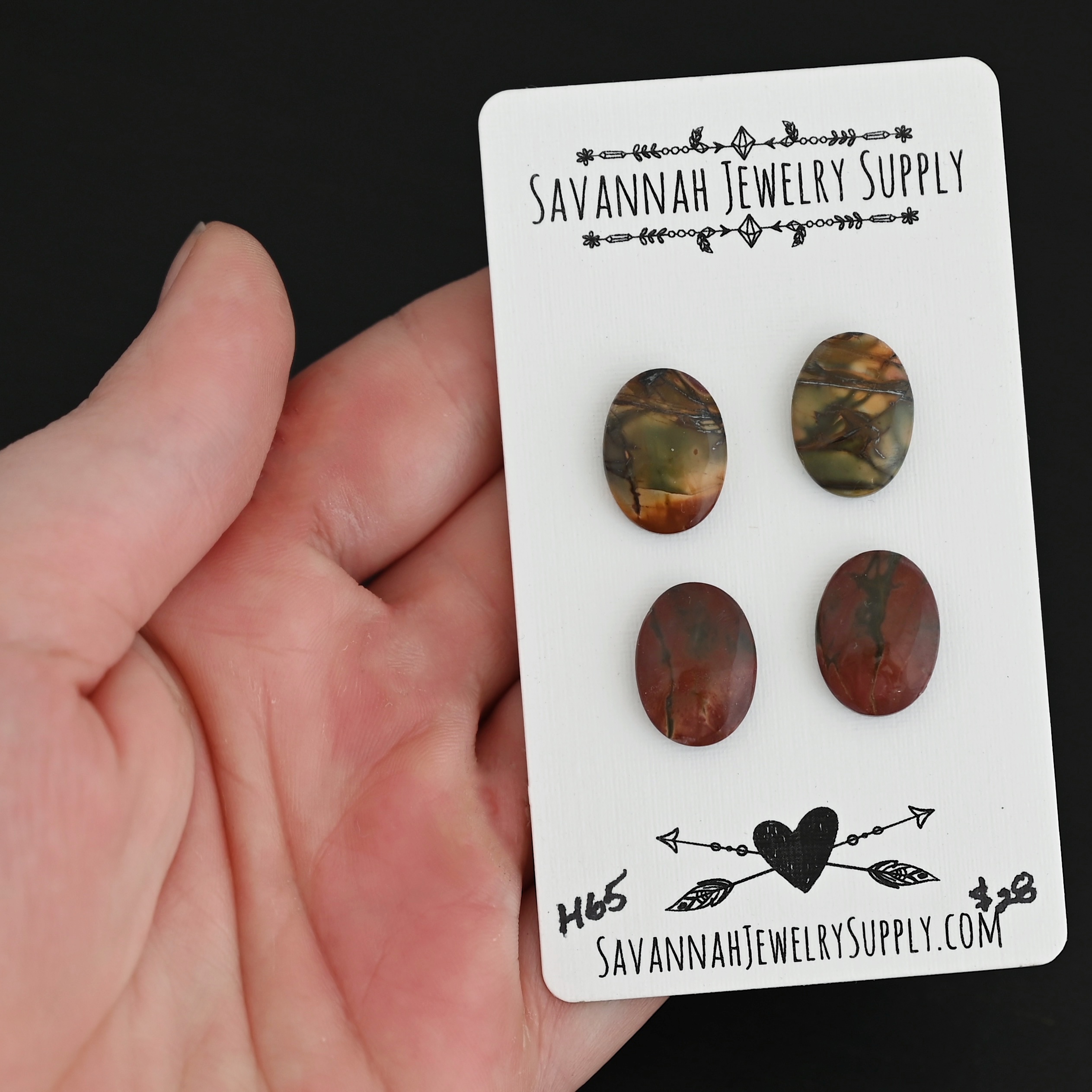 H65 Cherry Creek Jasper H65 Cherry Creek Jasper shown in hand