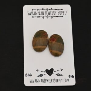 Cherry Creek Jasper Cabochon Parcel – B32