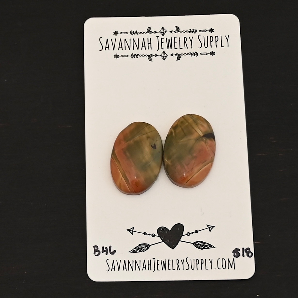 B46 Cherry Creek Jasper shown on business card