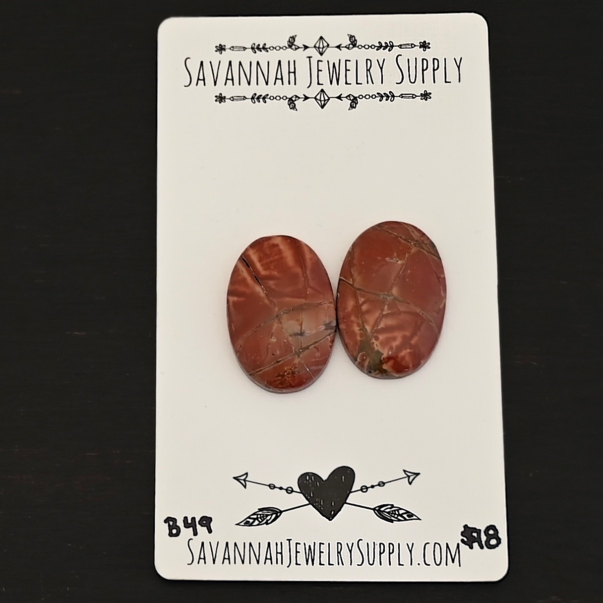 B49 Cherry Creek Jasper shown on business card