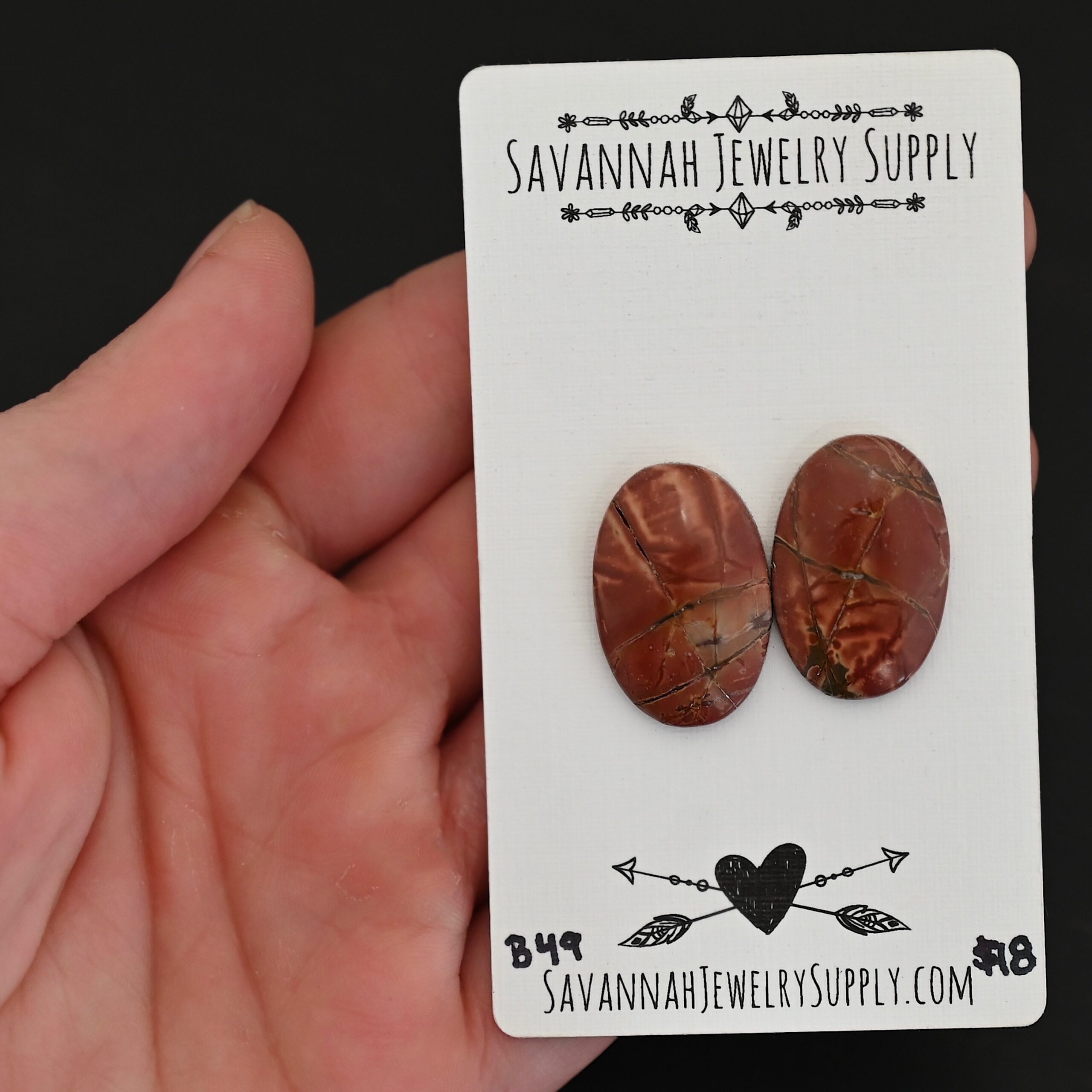 B49 Cherry Creek Jasper shown in hand