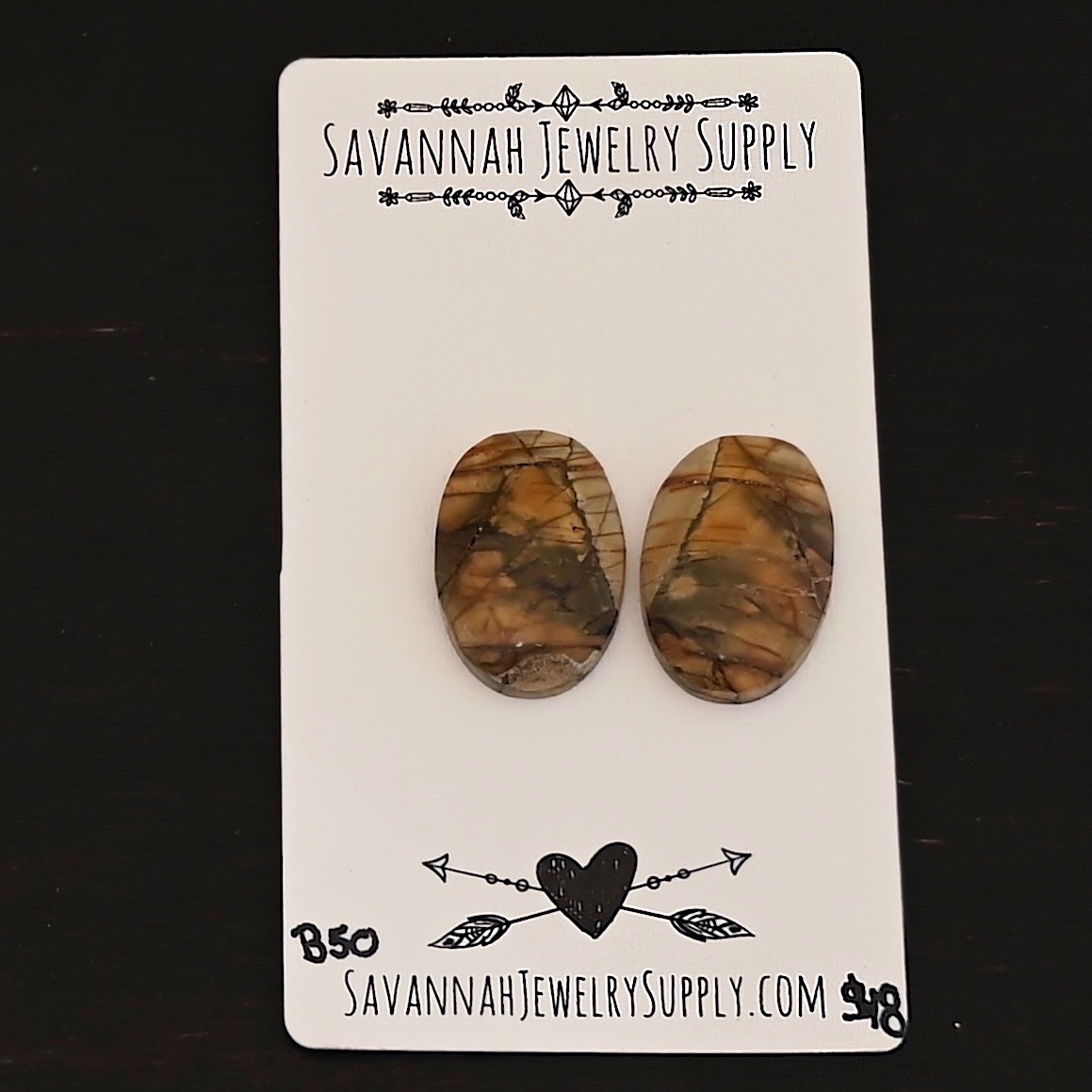 B50 Cherry Creek Jasper shown on business card